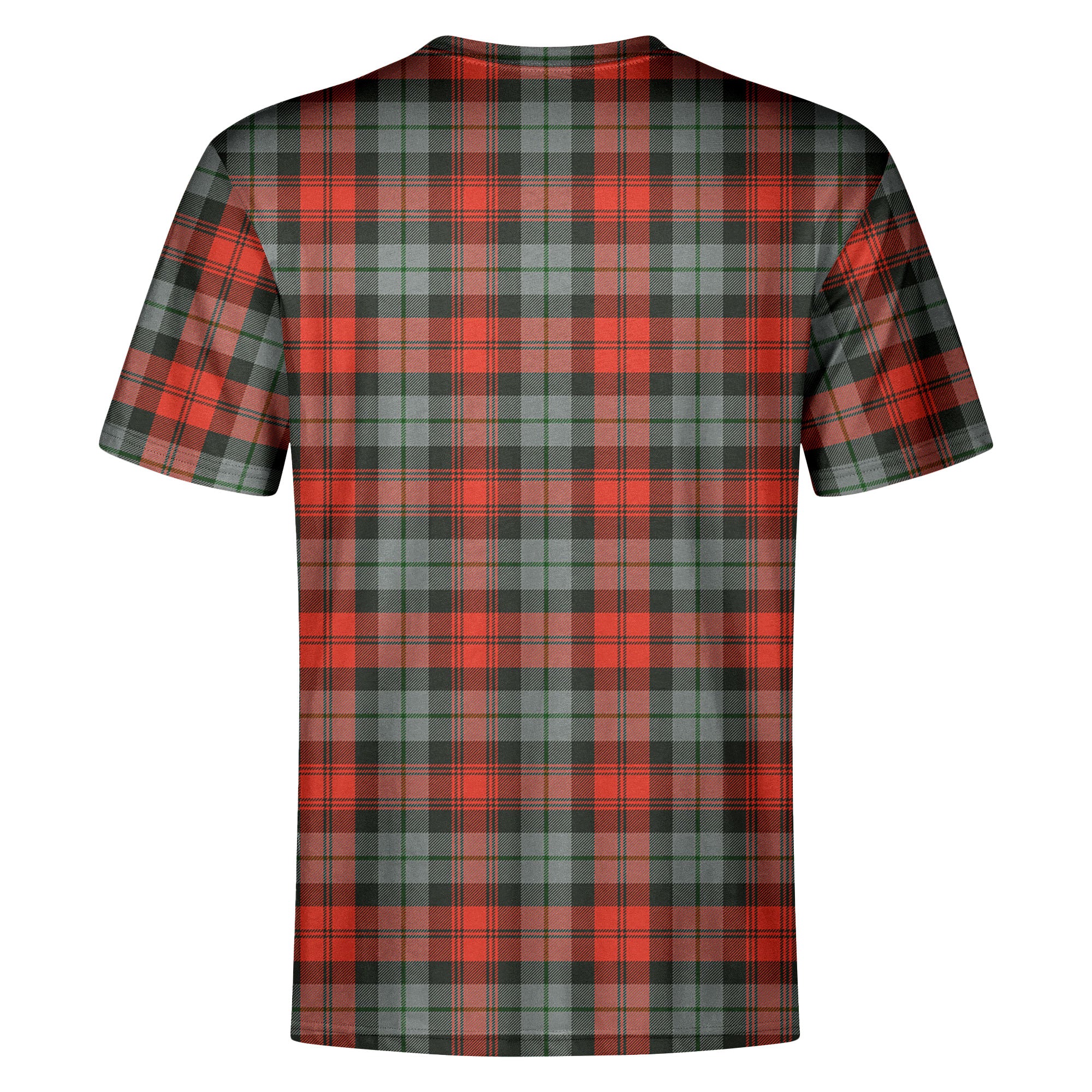 MacLachlan Weathered Tartan Crest T-shirt