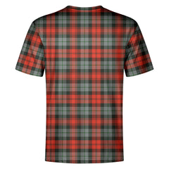 MacLachlan Weathered Tartan Crest T-shirt