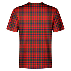 Matheson Modern Tartan Crest T-shirt