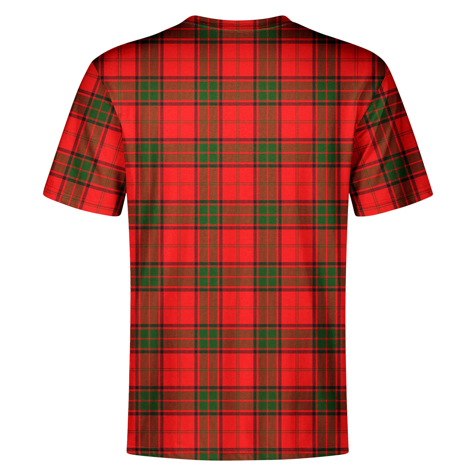 Maxwell Modern Tartan Crest T-shirt