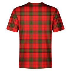 Maxwell Modern Tartan Crest T-shirt