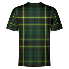 McArthur Modern Tartan Crest T-shirt