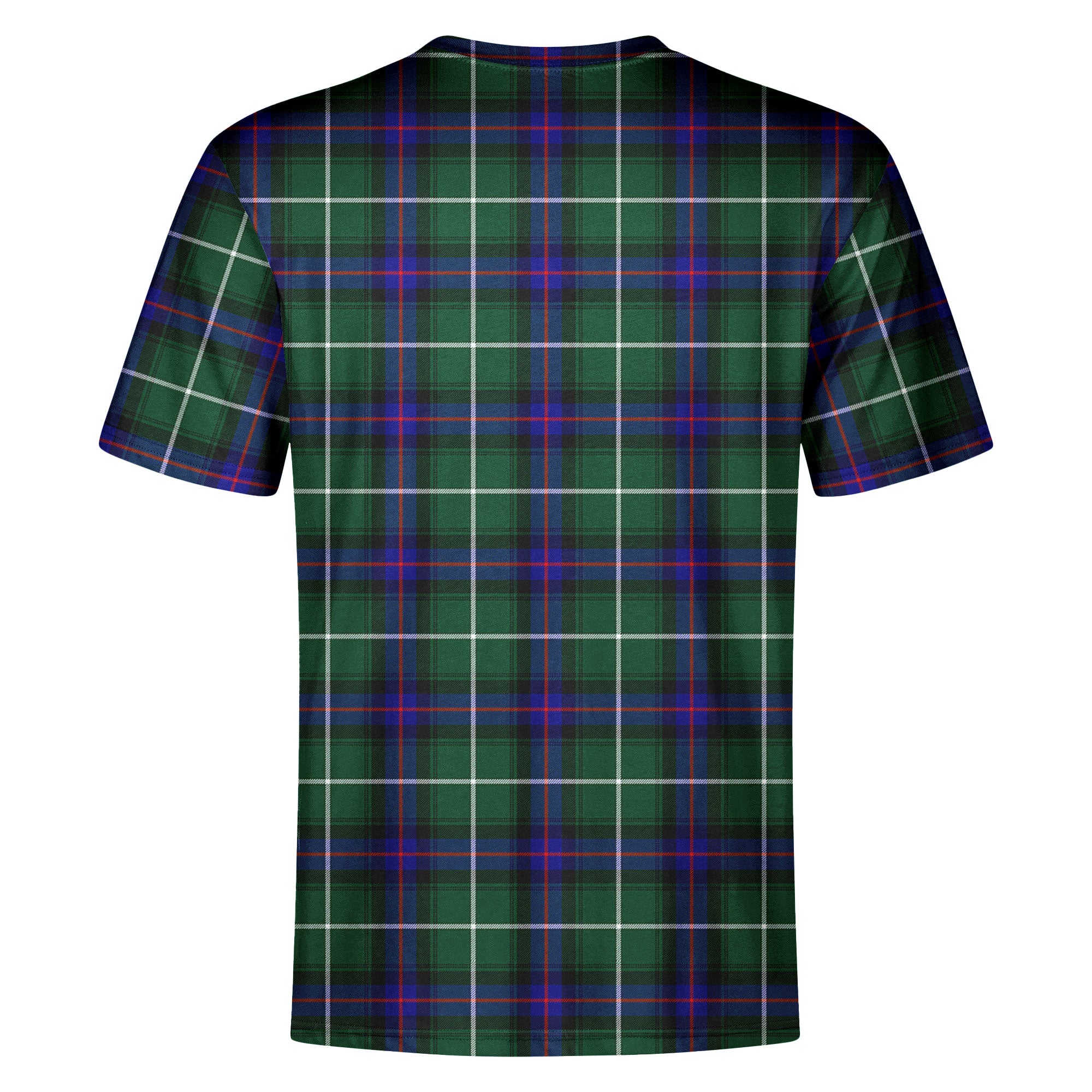 McDonald of the Isles Hunting Modern Tartan Crest T-shirt