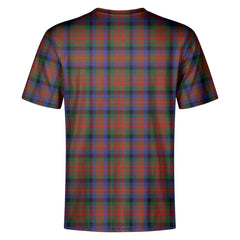 McDuff Hunting Modern Tartan Crest T-shirt