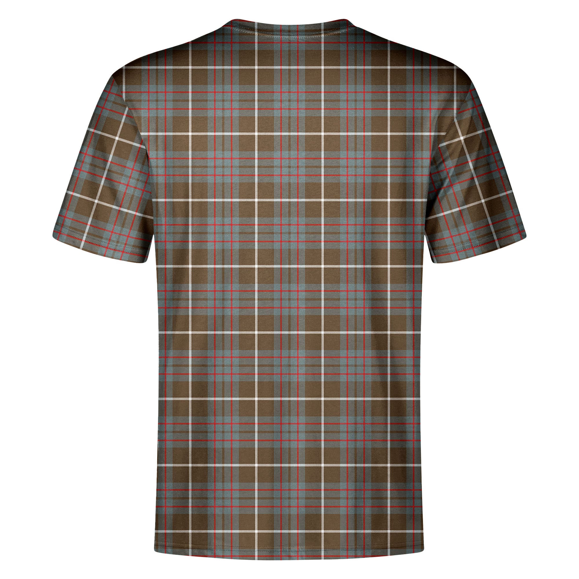 McIntyre Hunting Weathered Tartan Crest T-shirt