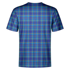 Mercer Modern Tartan Crest T-shirt