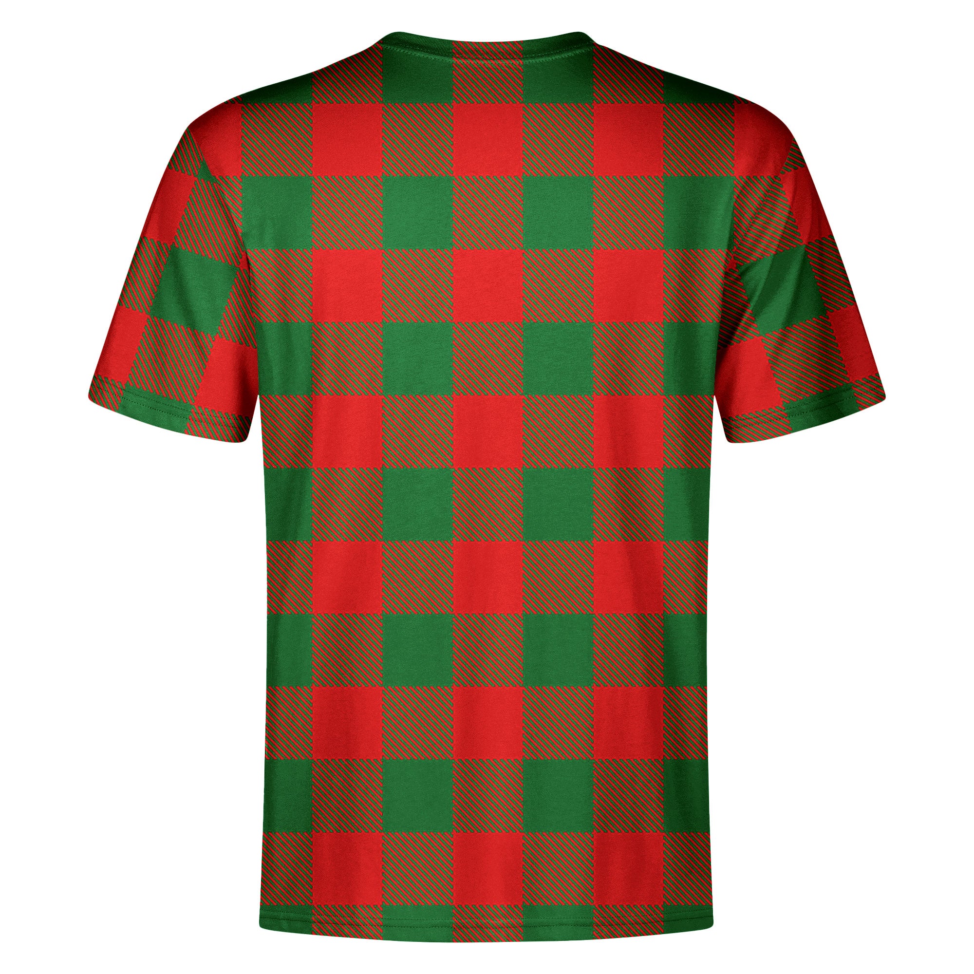 Moncreiffe (or Moncreiff) Tartan Crest T-shirt