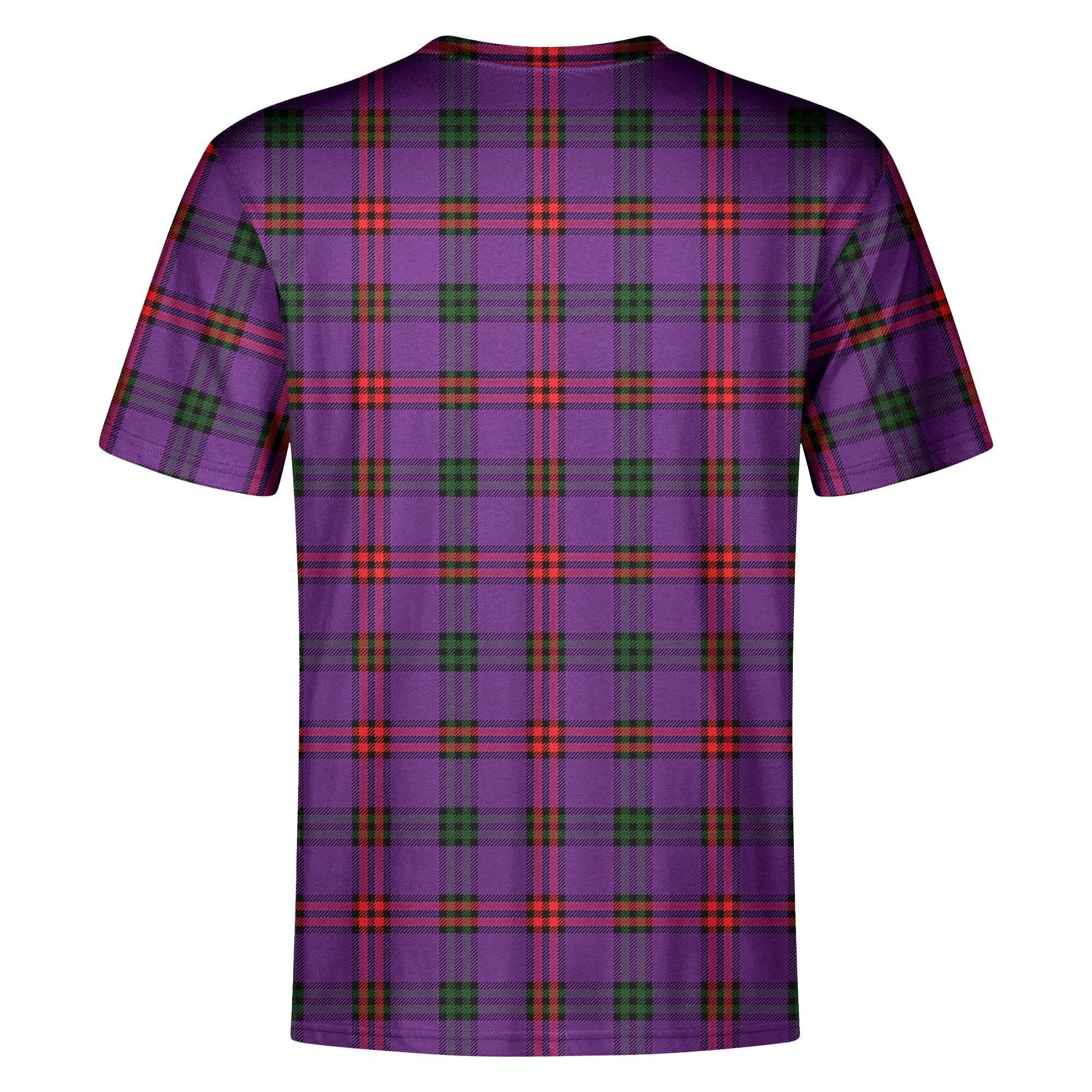 Montgomery Modern Tartan Crest T-shirt