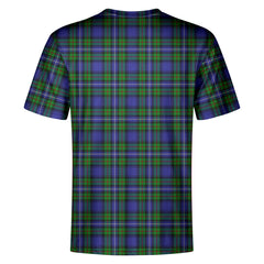 Robertson Hunting Modern Tartan Crest T-shirt