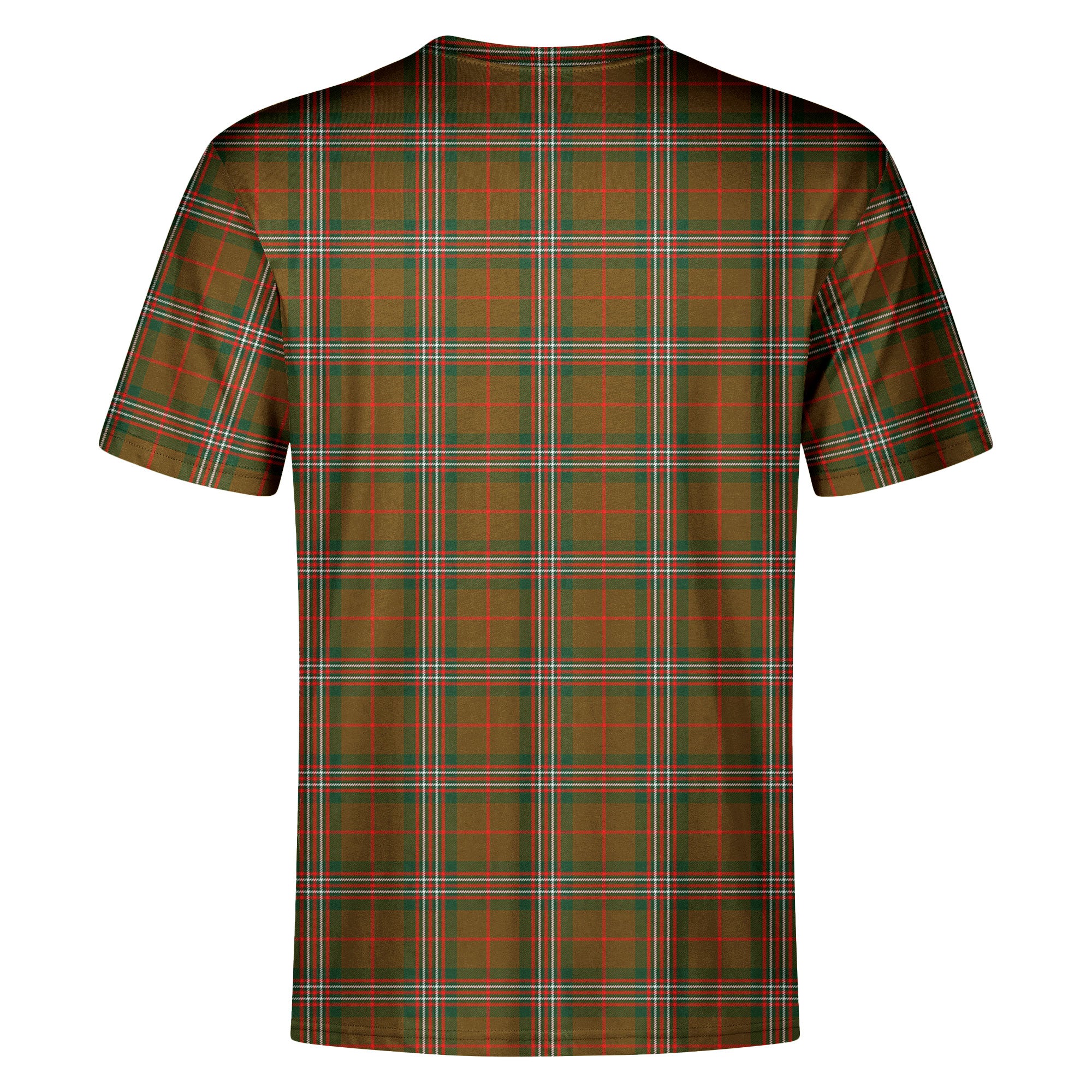 Scott Brown Modern Tartan Crest T-shirt