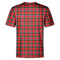 Sinclair Modern Tartan Crest T-shirt