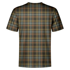 Stewart Hunting Weathered Tartan Crest T-shirt