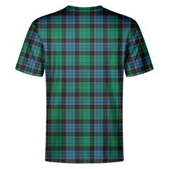 Stewart Old Ancient Tartan Crest T-shirt