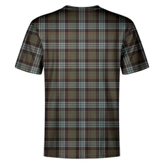 Stewart Old Weathered Tartan Crest T-shirt