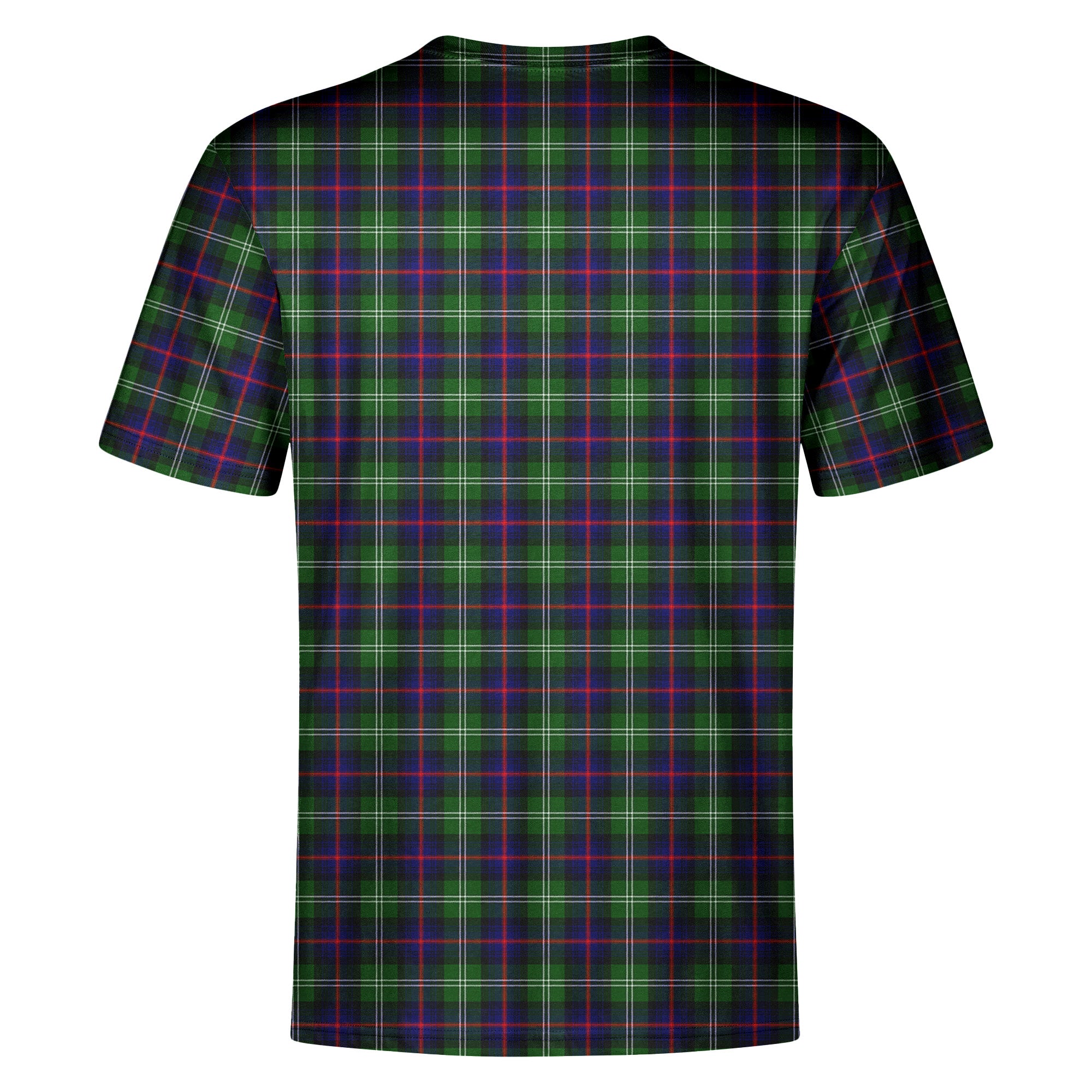 Sutherland Modern Tartan Crest T-shirt