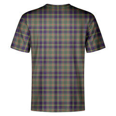 Taylor Weathered Tartan Crest T-shirt