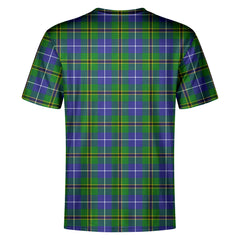 Turnbull Hunting Tartan Crest T-shirt