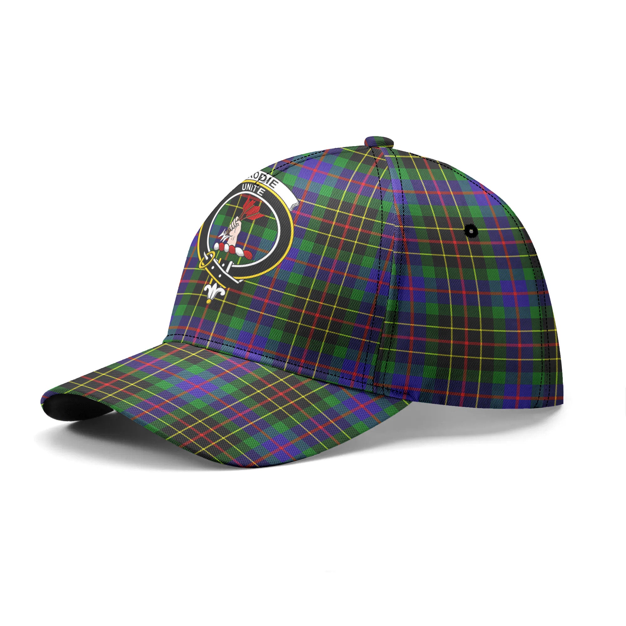 Brodie Hunting Modern Tartan Crest Classic Cap