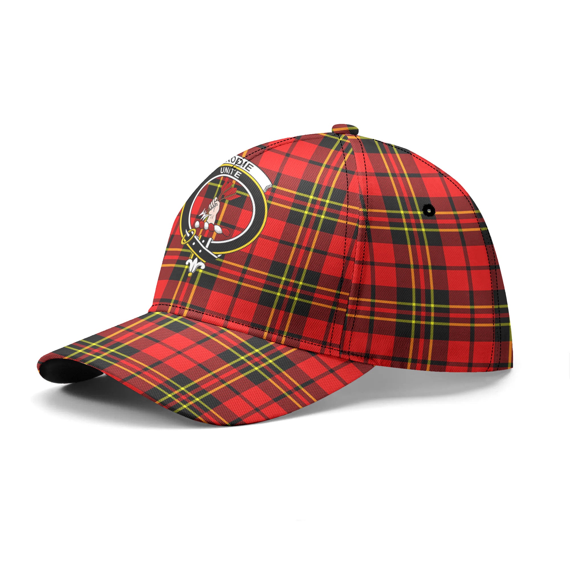 Brodie Modern Tartan Crest Classic Cap