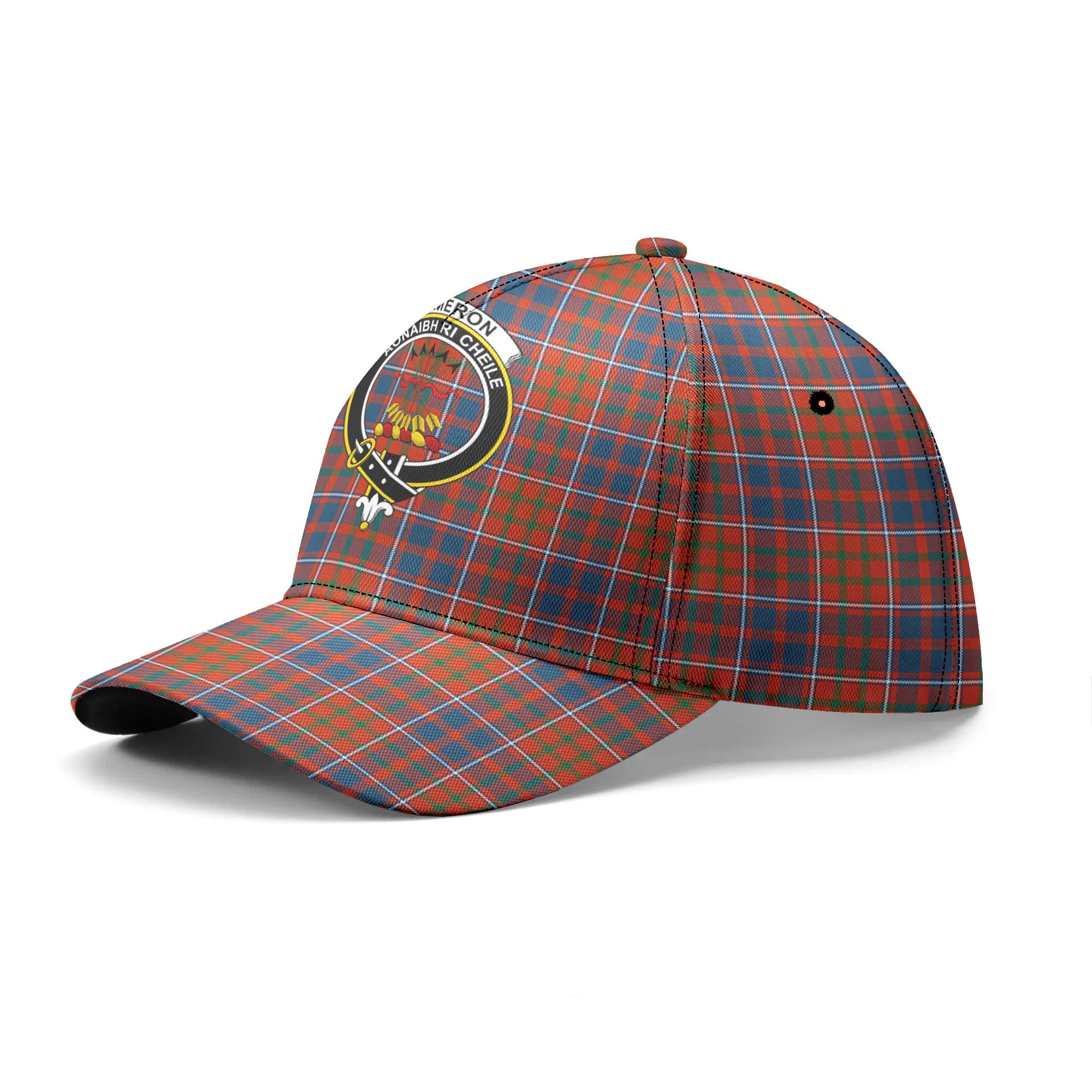 Cameron of Lochiel Ancient Tartan Crest Classic Cap