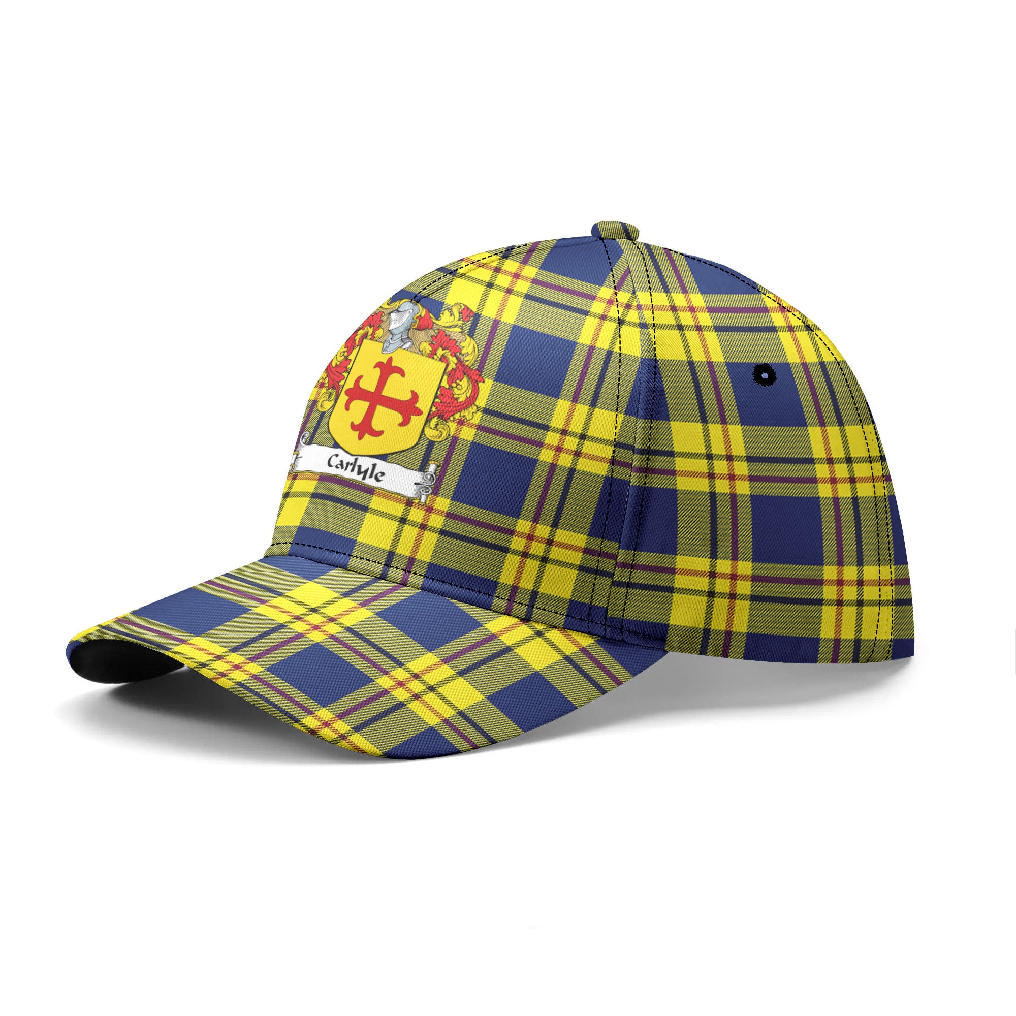 Carlyle Tartan Coat of Arms Classic Cap