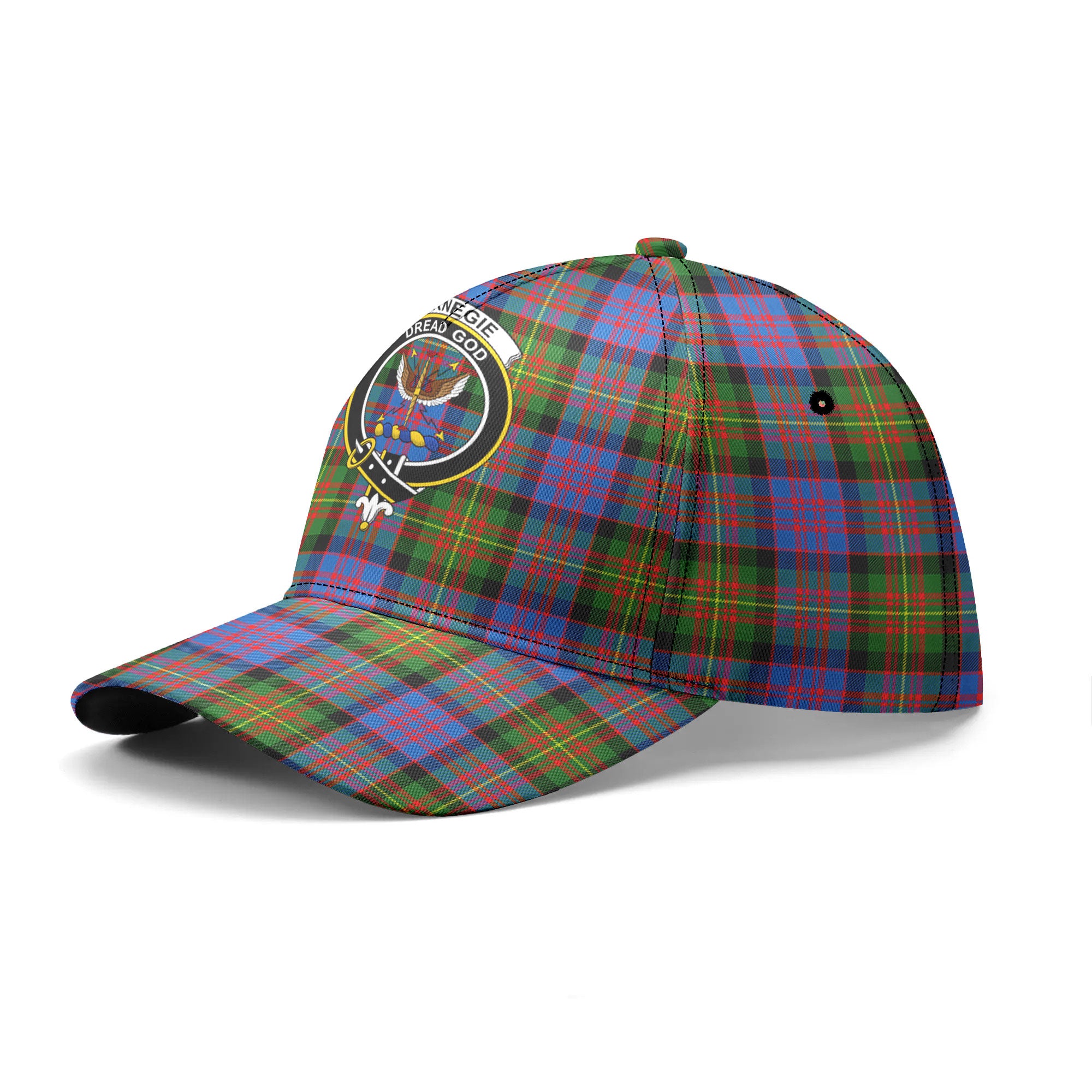 Carnegie Ancient Tartan Crest Classic Cap