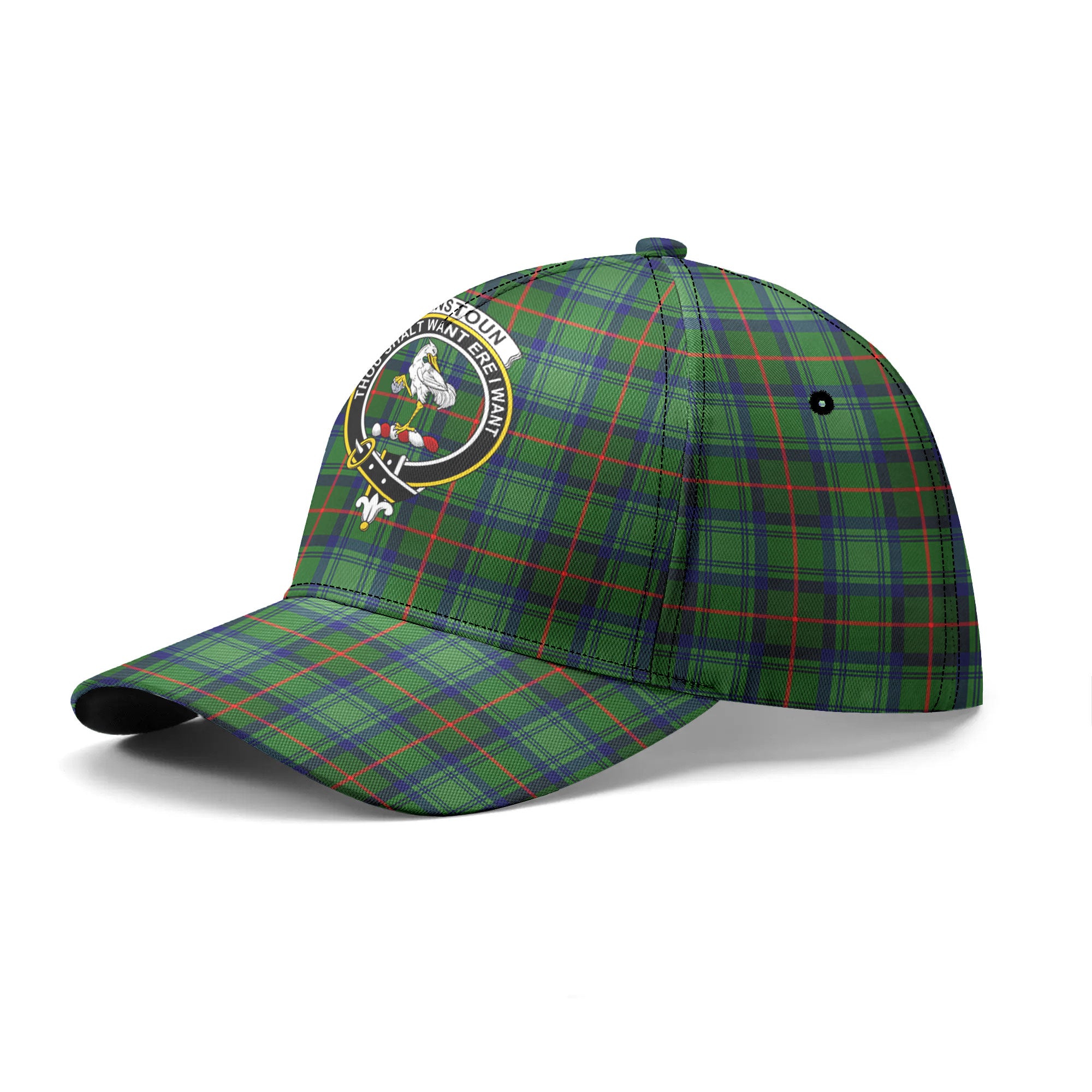 Cranstoun Tartan Crest Classic Cap