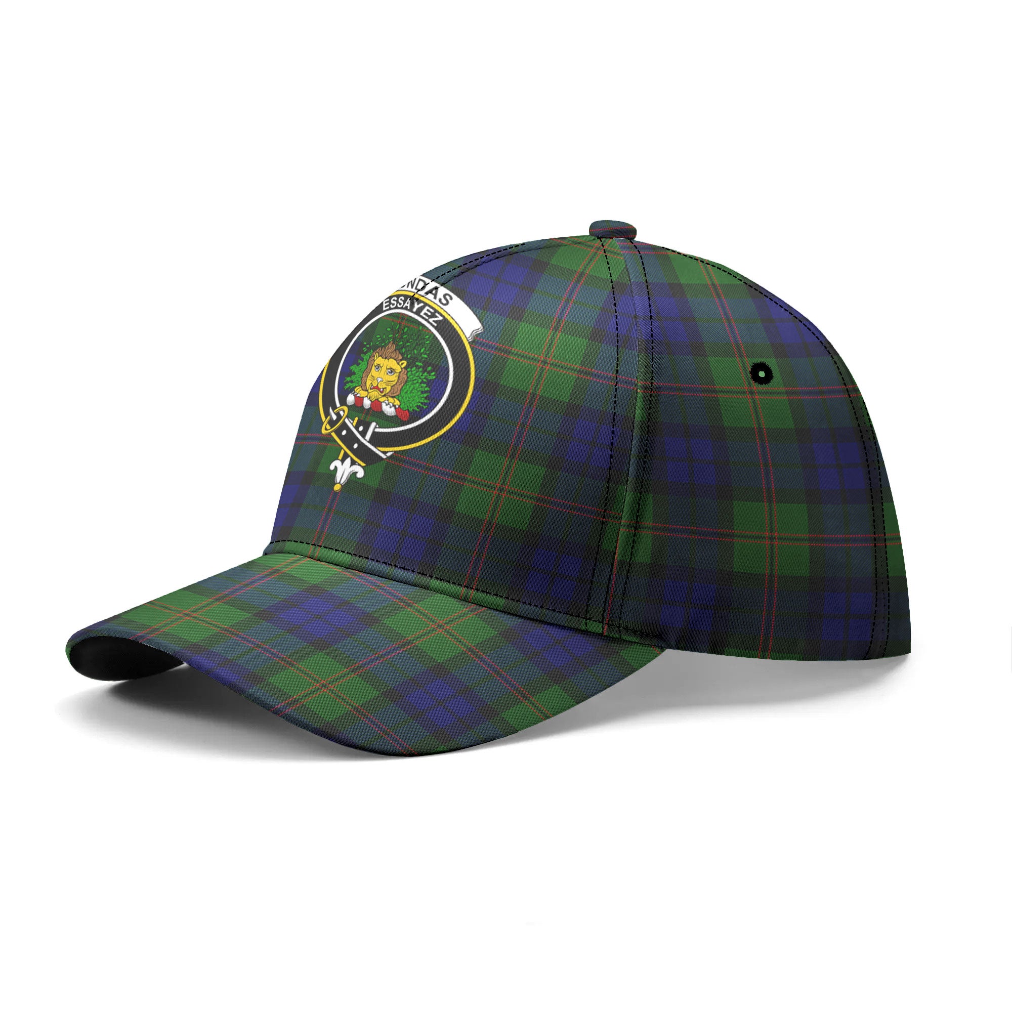 Dundas Modern Tartan Crest Classic Cap