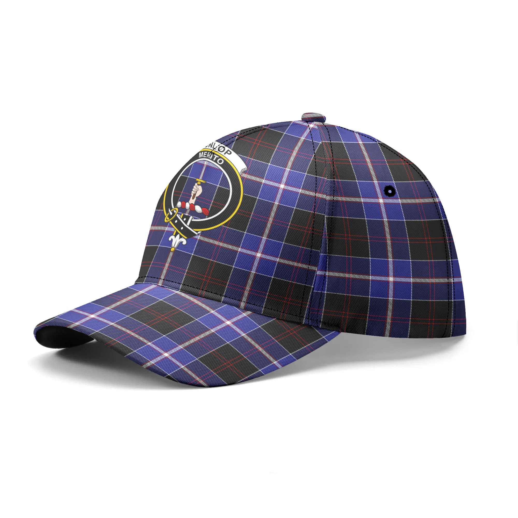 Dunlop Modern Tartan Crest Classic Cap