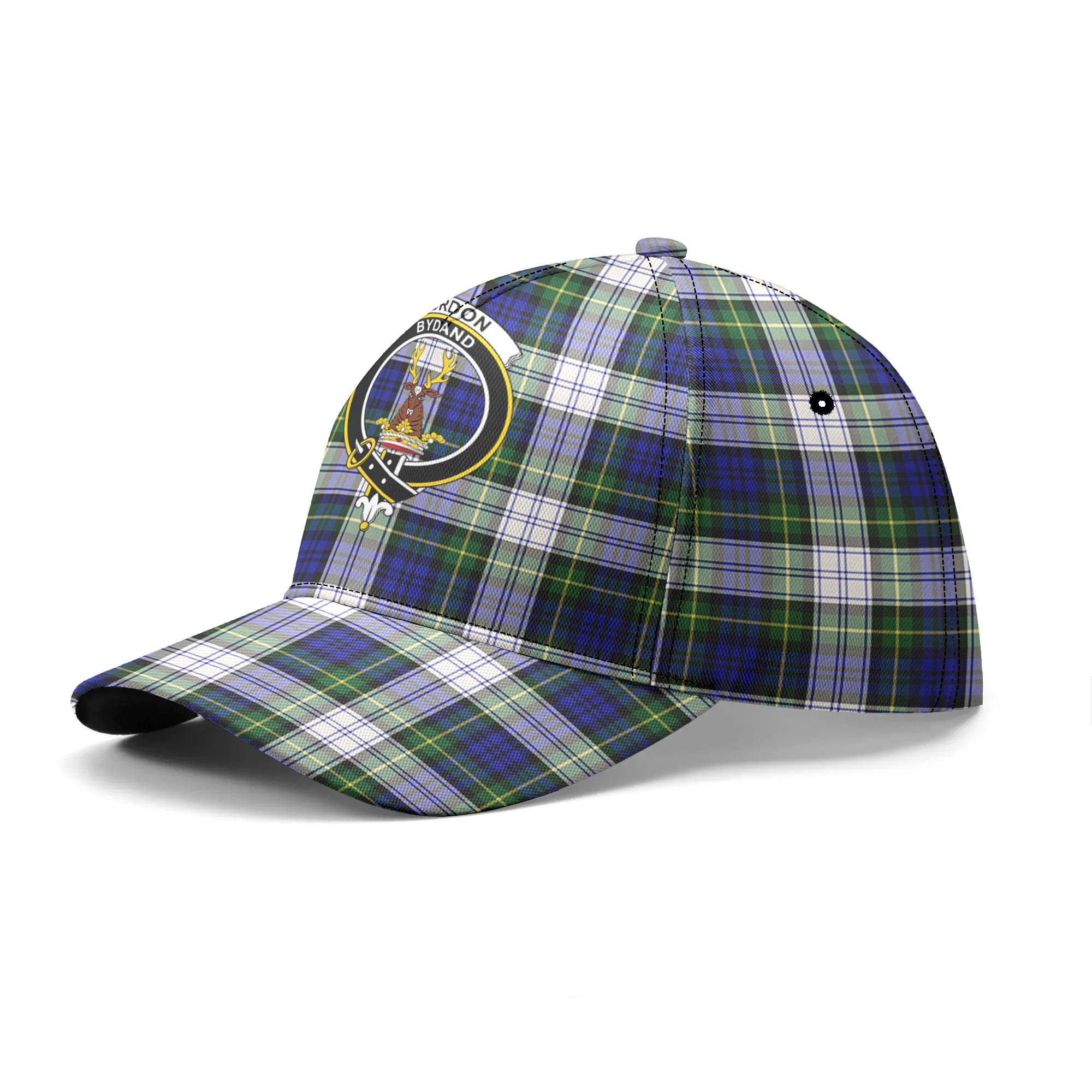 Gordon Dress Modern Tartan Crest Classic Cap