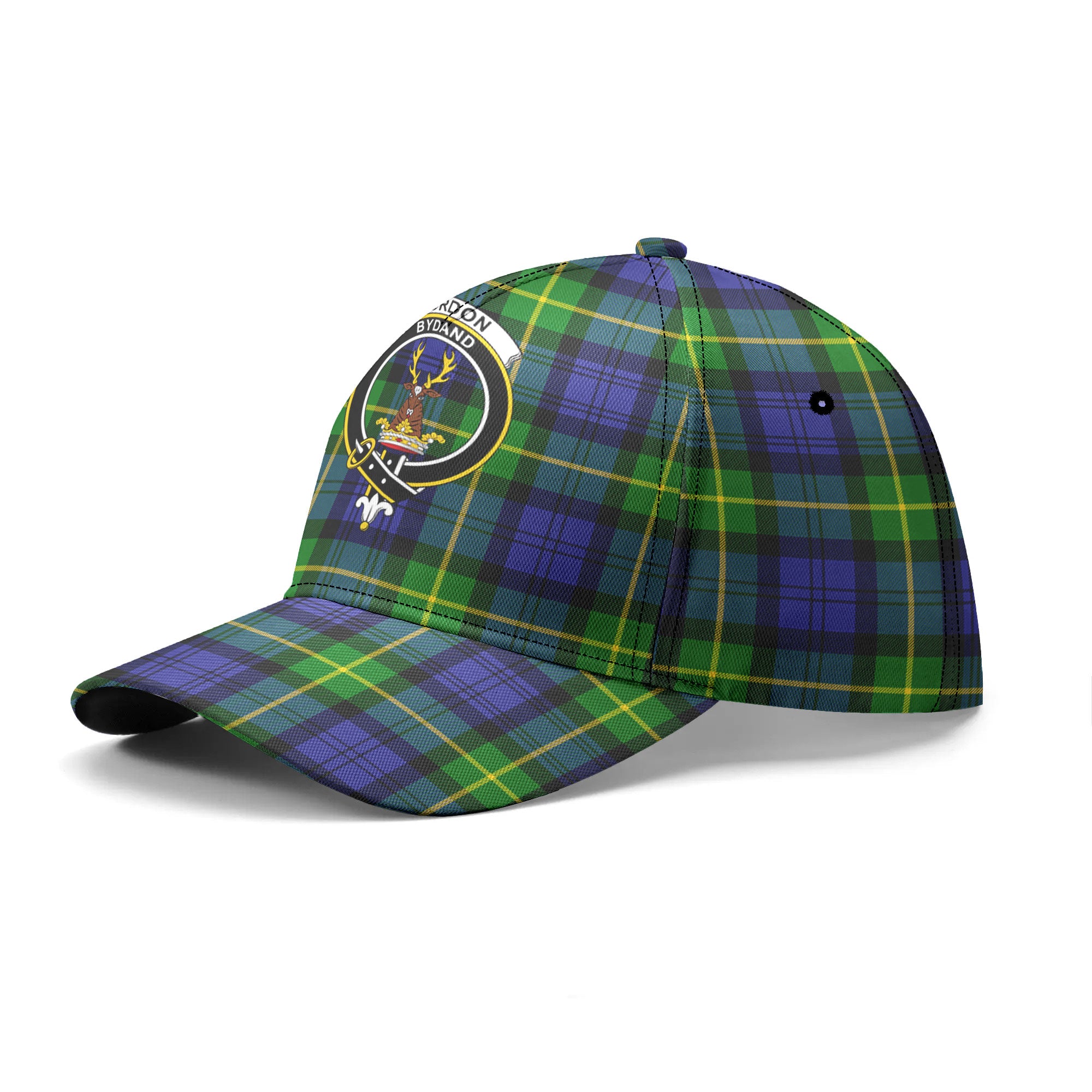 Gordon Modern Tartan Crest Classic Cap