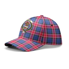 Graham of Menteith Red Tartan Crest Classic Cap