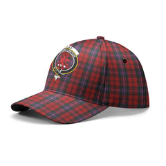 Kelly of Sleat Red Tartan Crest Classic Cap