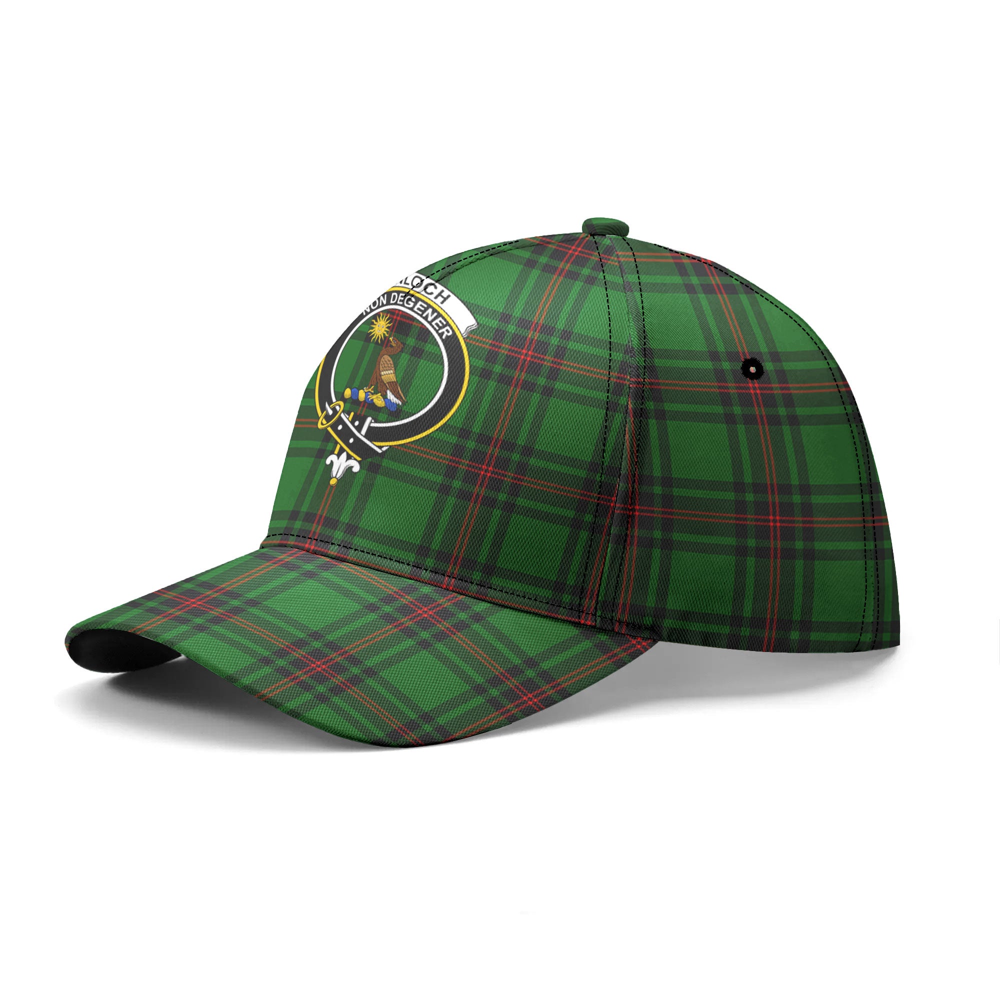 Kinloch Tartan Crest Classic Cap