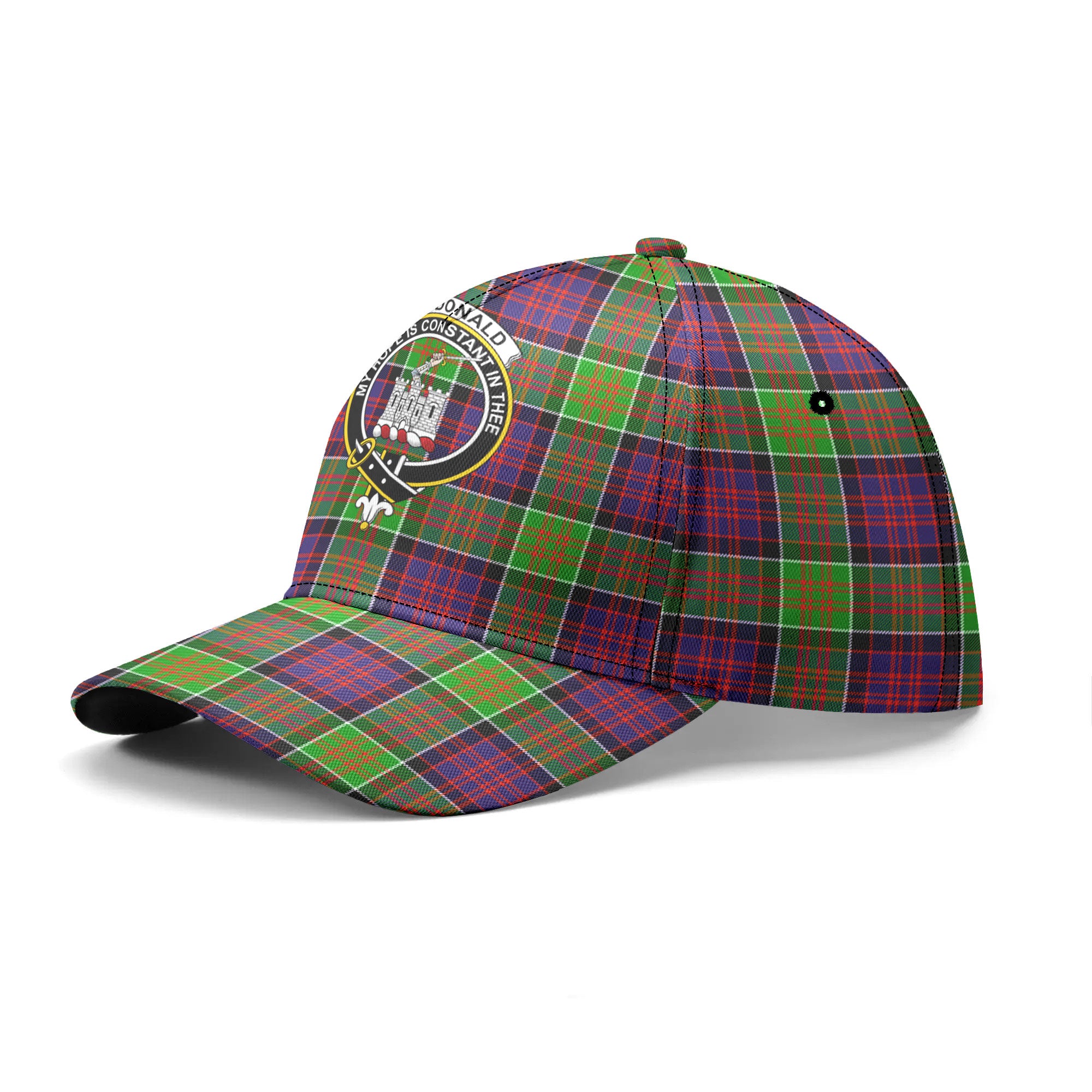 MacDonald (Clan Ranald) Tartan Crest Classic Cap