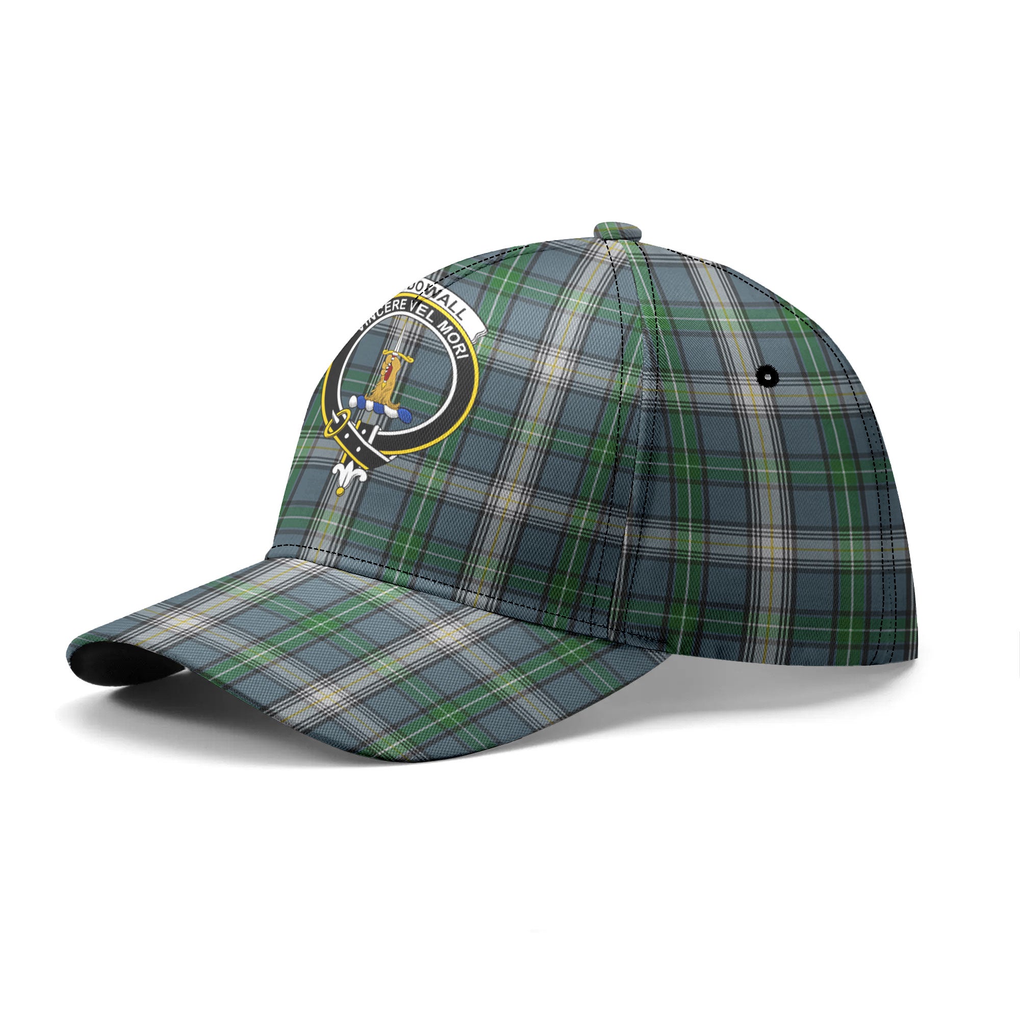 MacDowall Tartan Crest Classic Cap