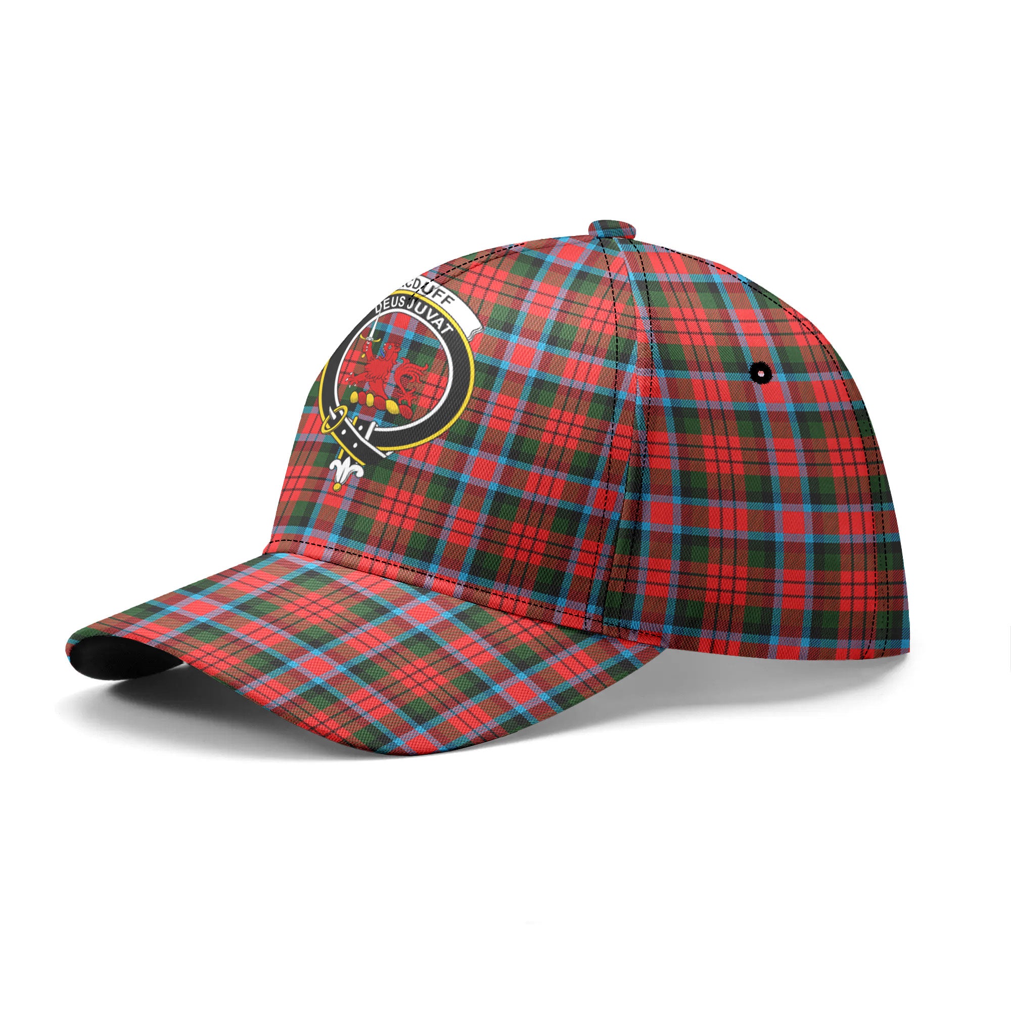 MacDuff Modern Tartan Crest Classic Cap