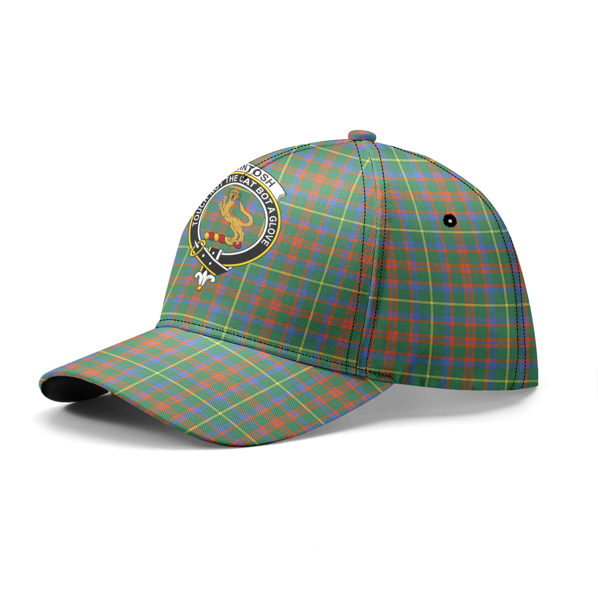 MacIntosh Hunting Ancient Tartan Crest Classic Cap