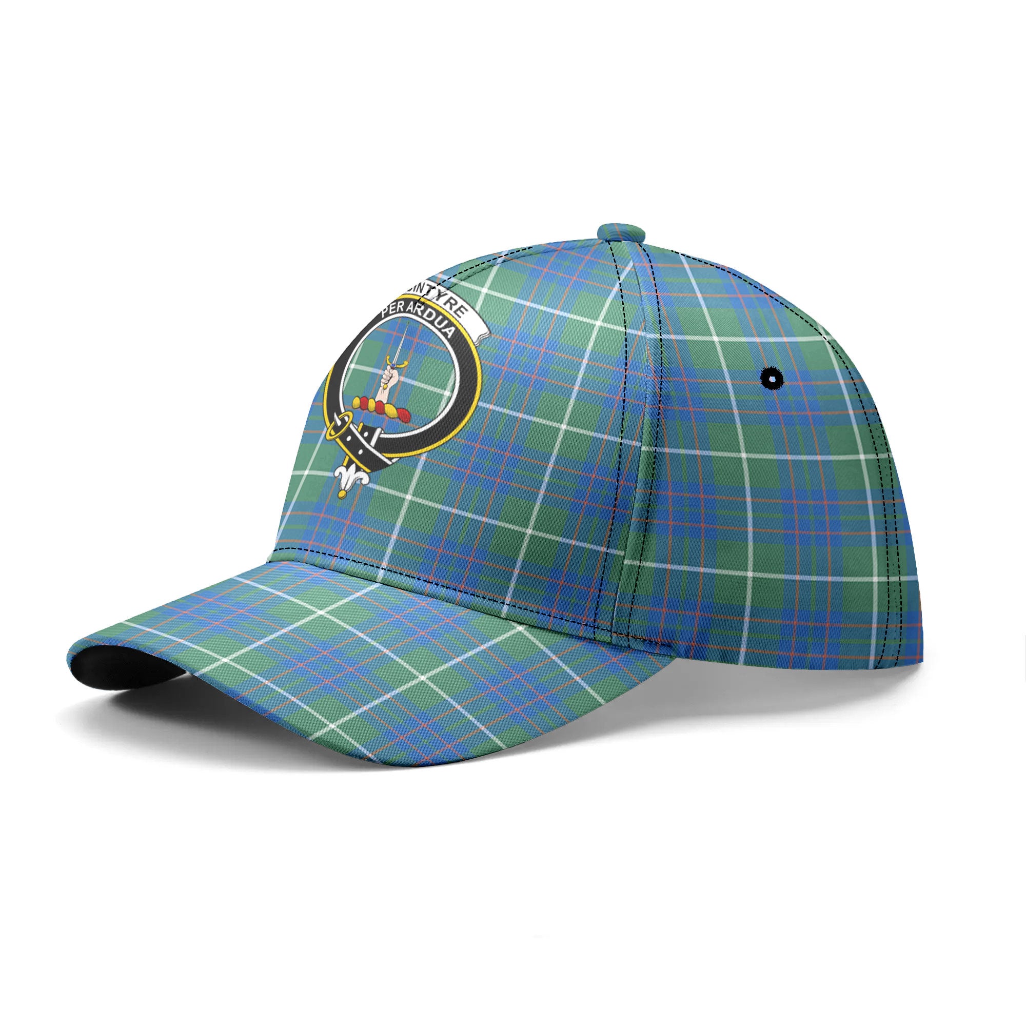 MacIntyre Hunting Ancient Tartan Crest Classic Cap