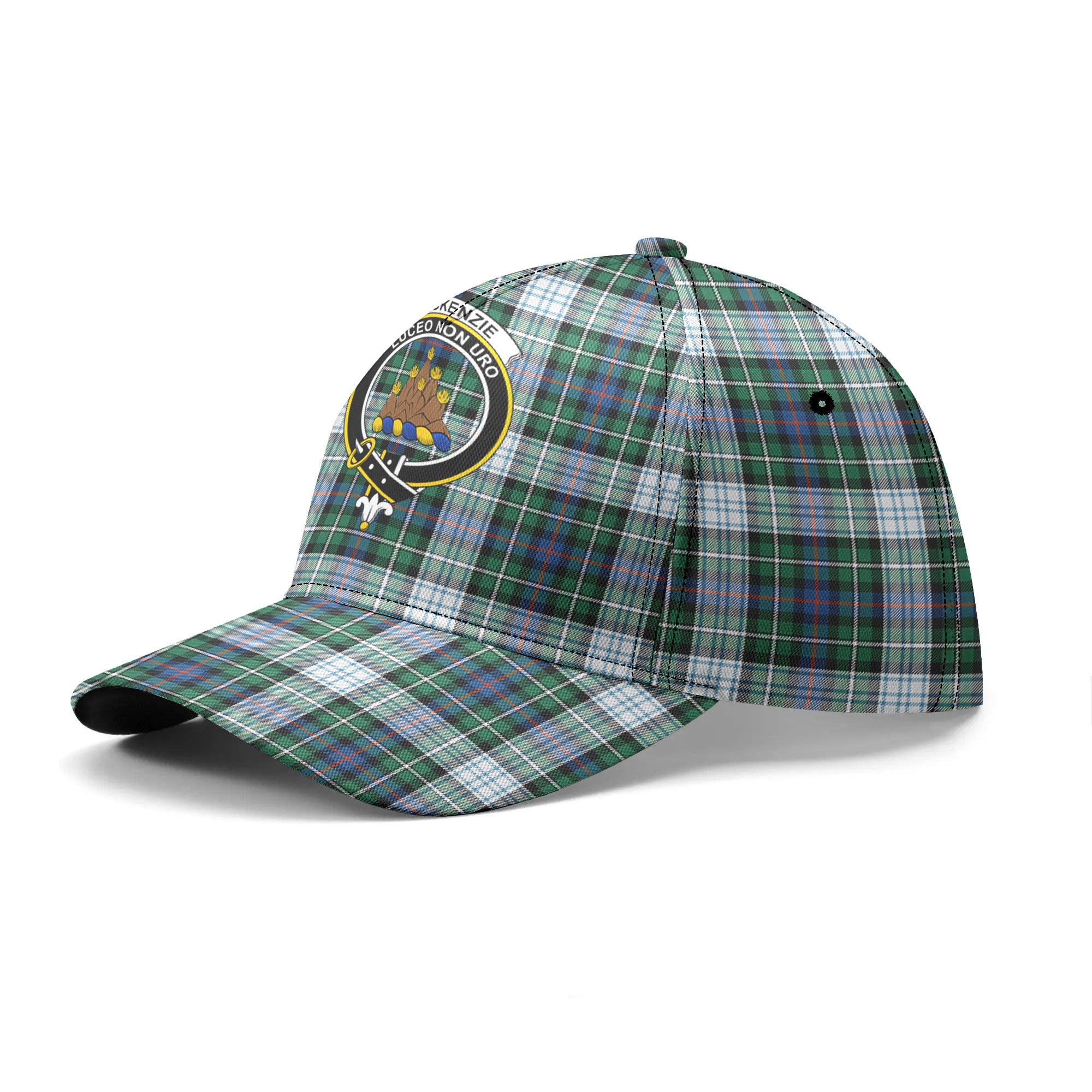 MacKenzie Dress Ancient Tartan Crest Classic Cap