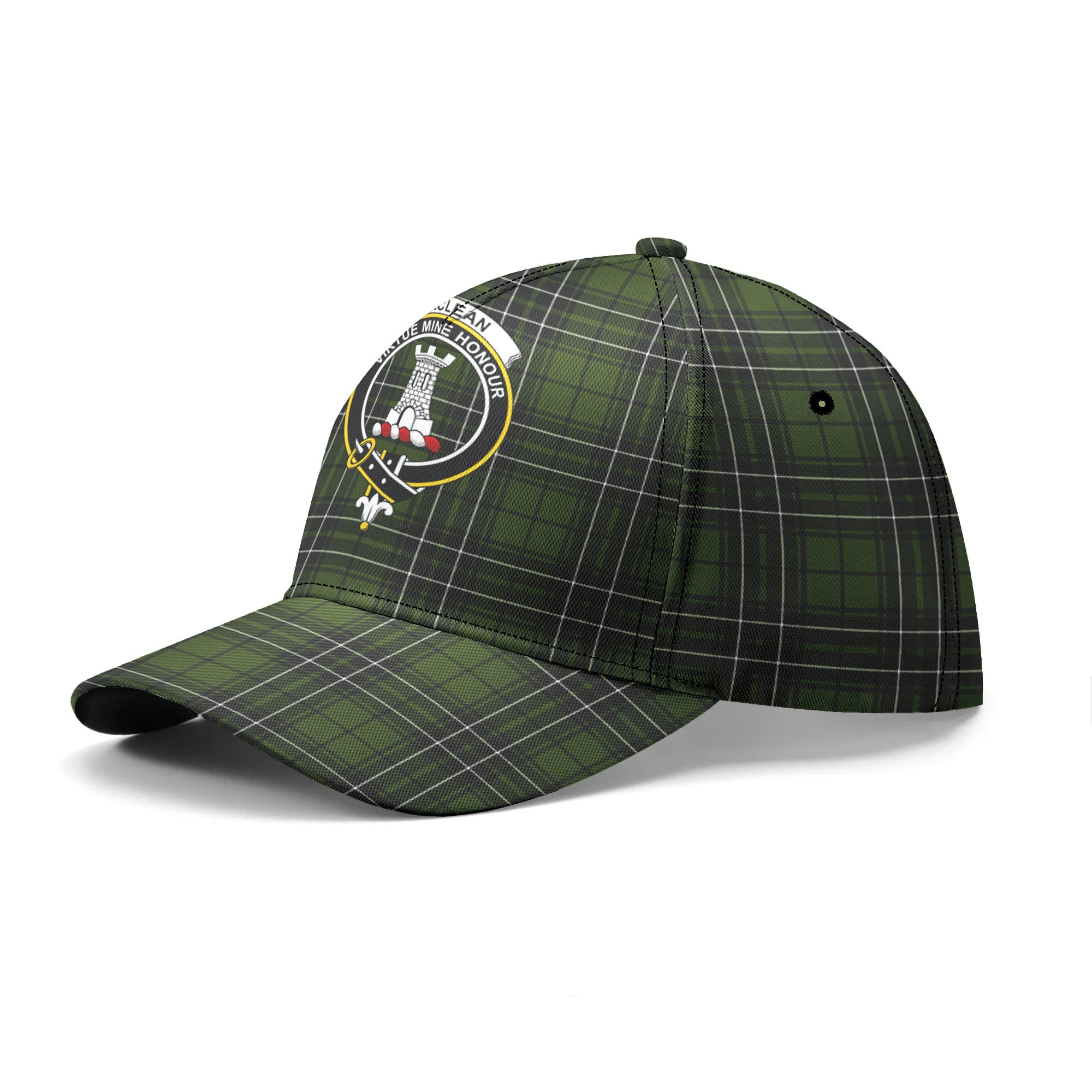 MacLean Hunting Tartan Crest Classic Cap