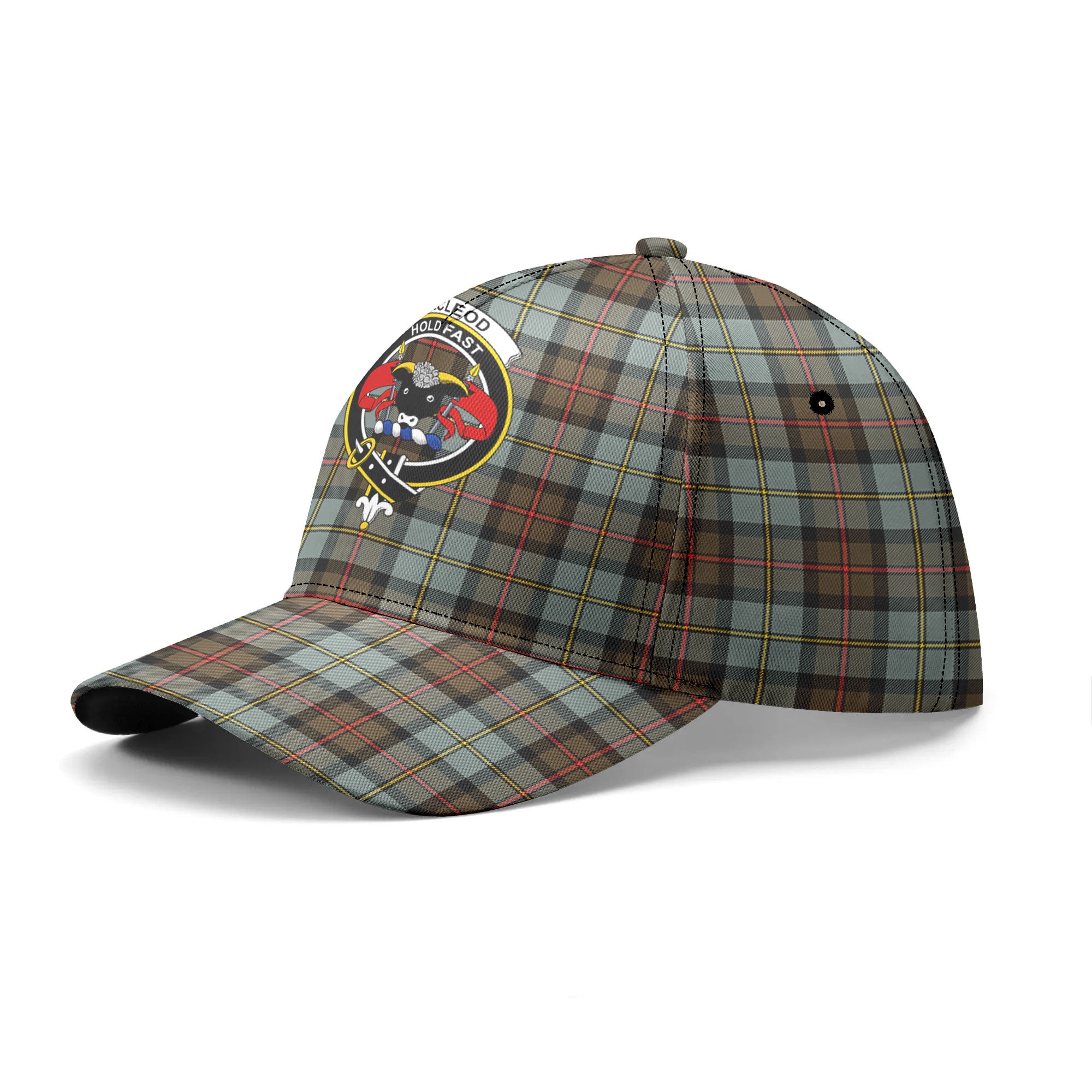 MacLeod of Harris Weathered Tartan Crest Classic Cap