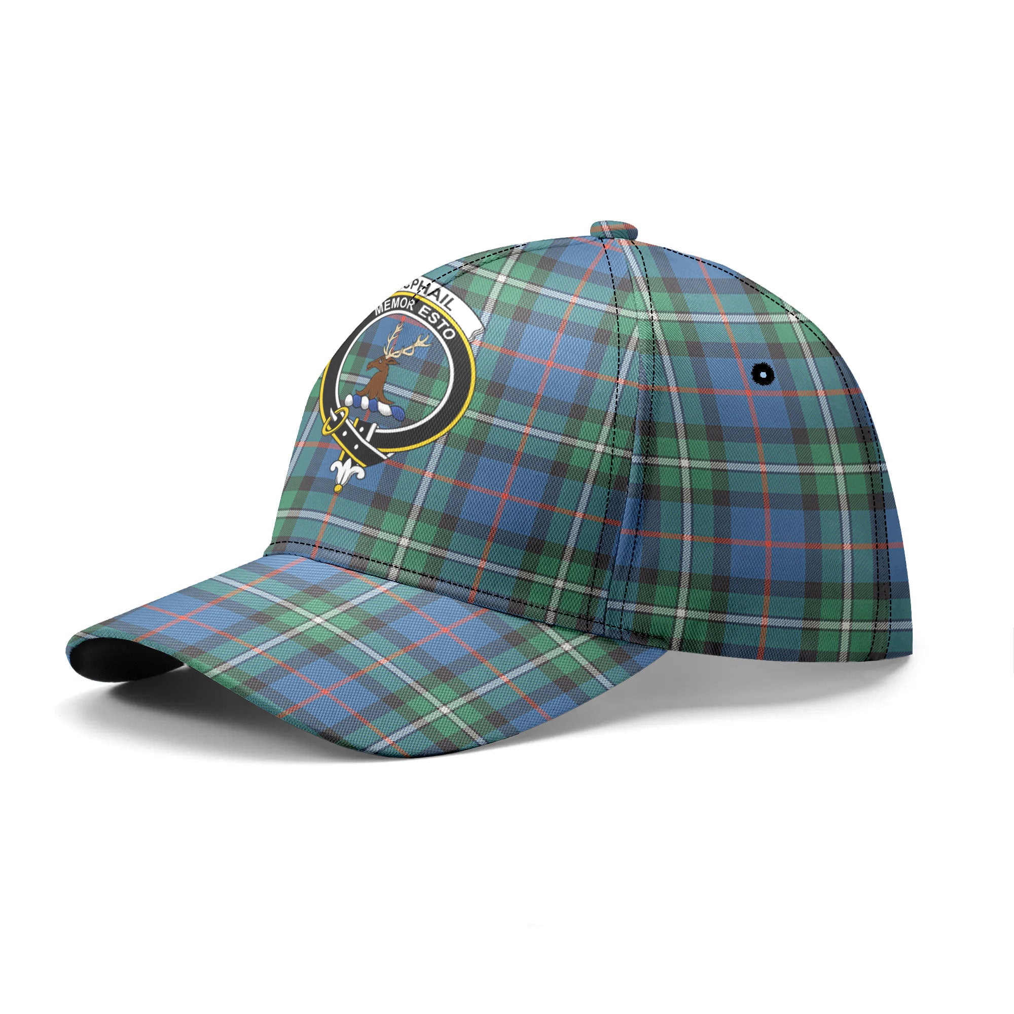 MacPhail Hunting Ancient Tartan Crest Classic Cap