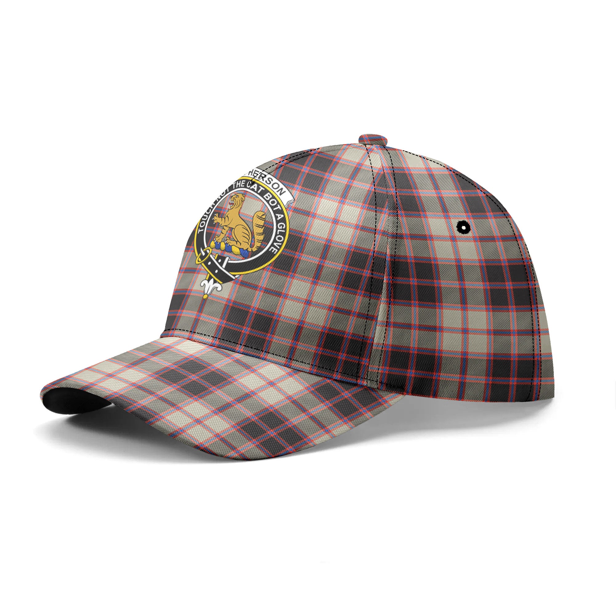 MacPherson Hunting Ancient Tartan Crest Classic Cap