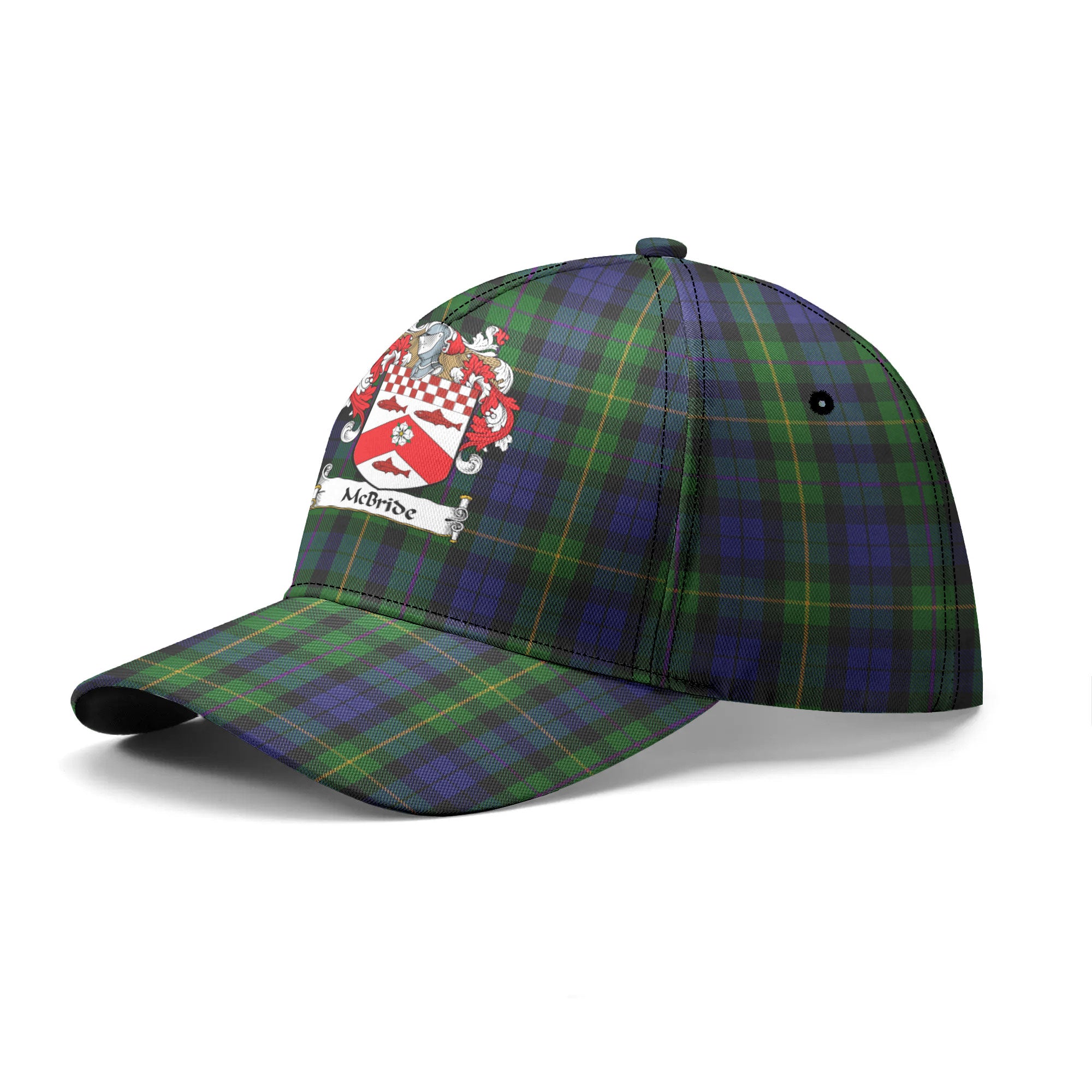 McBride Tartan Coat of Arms Classic Cap