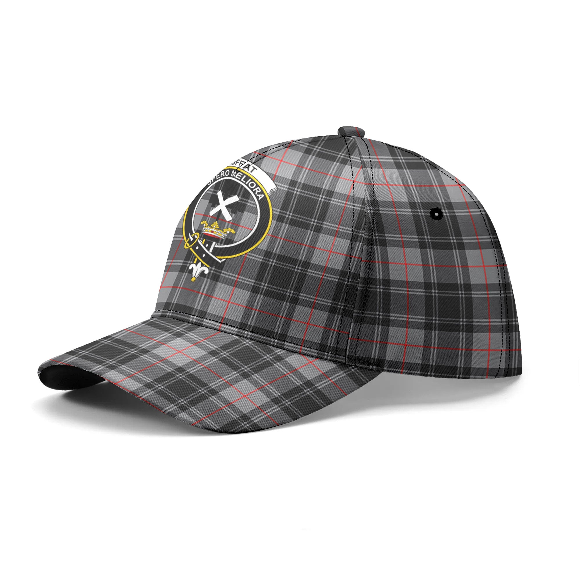 Moffat Modern Tartan Crest Classic Cap