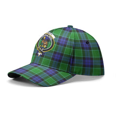 Monteith Tartan Crest Classic Cap