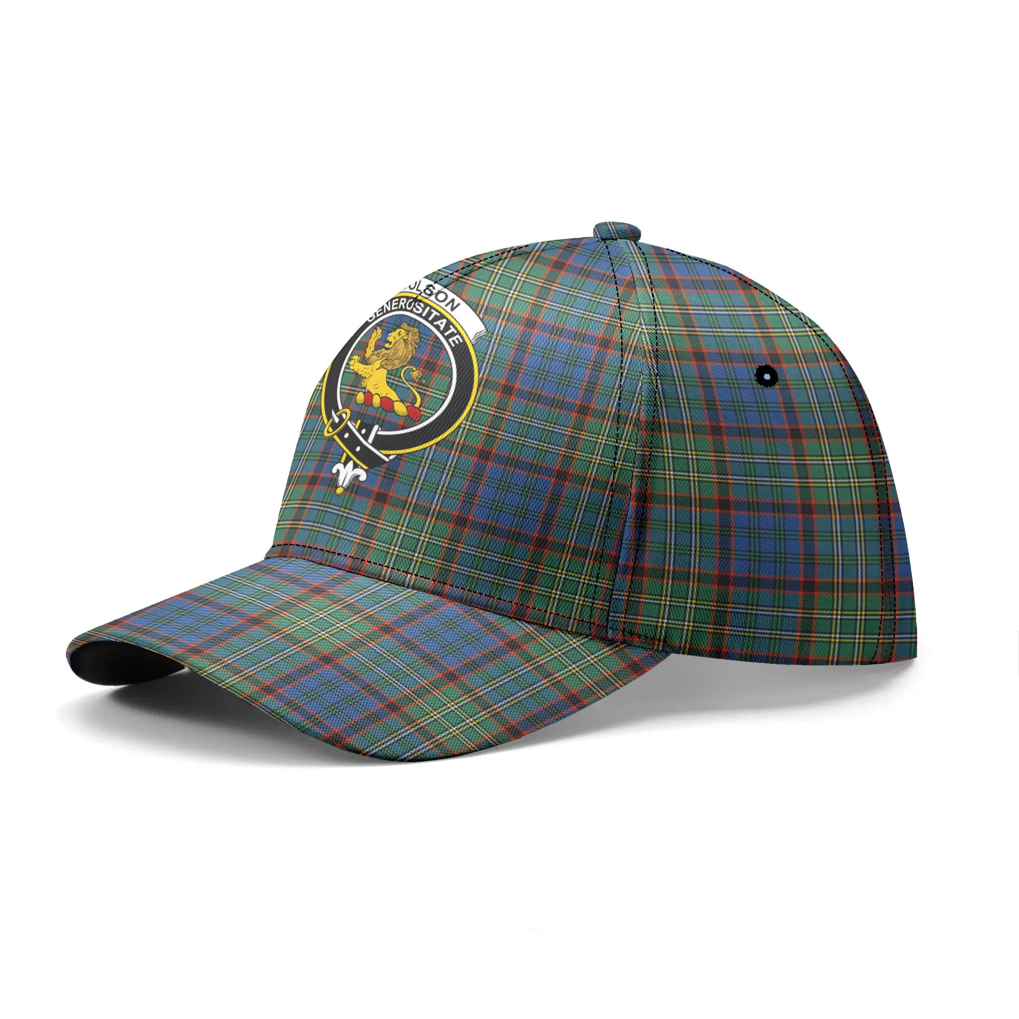 Nicolson Hunting Ancient Tartan Crest Classic Cap