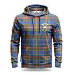 Bethune Ancient Tartan Crest Hoodie