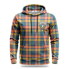 Buchanan Ancient Tartan Crest Hoodie